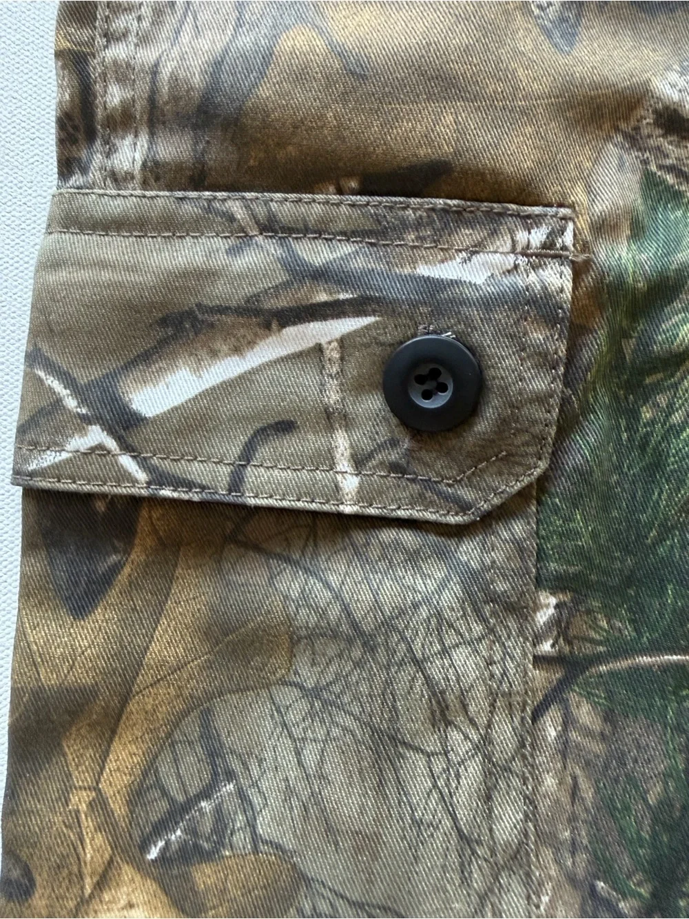 EUC Men's Wall's Realtree Camouflage Cargo Pants Realistic Forest Camo Size 3XL